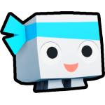 Blue BIG Maskot