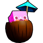Coconut Flamingo