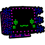 Dot Matrix Axolotl