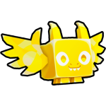Golden Abstract Dragon