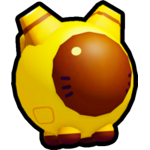 Golden Astronaut Cat Ball