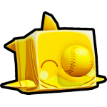 Golden Baseball Dolphin