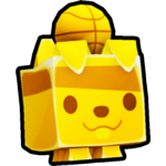 Golden Basketball Retriever