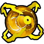 Golden Black Hole Angelus Ball