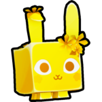 Golden Blossom Bunny
