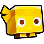 Golden Blue BIG Maskot