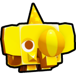 Golden Carnival Elephant