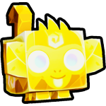 Golden Color Ruins Monkey