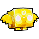 Golden Color Ruins Parrot
