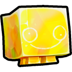 Golden Colorful Rock