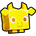 Golden Cotton Candy Cow
