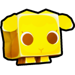 Golden Cotton Candy Lamb