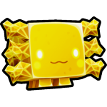 Golden Crystal Axolotl