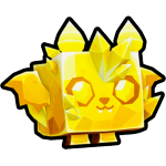 Golden Crystal Bat