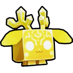 Golden Crystal Jackalope