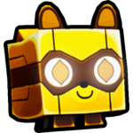 Golden Cyber Raccoon