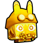 Golden Cyberpunk Bunny