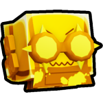 Golden Cyberpunk Ghost