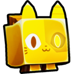 Golden Cyborg Cat