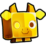 Golden Cyborg Cow