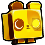 Golden Cyborg Panda