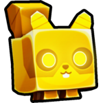 Golden Cyborg Squirrel