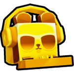 Golden DJ Panda