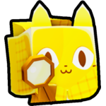 Golden Detective Cat