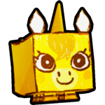 Golden Doodle Unicorn