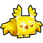 Golden Emerald Owl