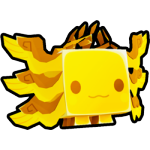 Golden Empyrean Axolotl