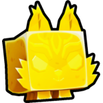 Golden Encrusted Wolf