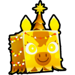 Golden Evergreen Unicorn