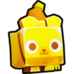 Golden Festive Bear