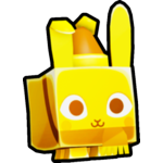 Golden Festive Bunny