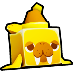 Golden Festive Walrus