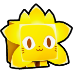 Golden Flower Cat