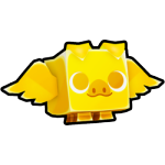 Golden Flying Piggy