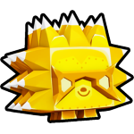 Golden Forged Hedgehog