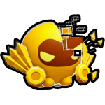 Golden Fragmented Dominus Ball