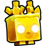 Golden Frostbyte Deer