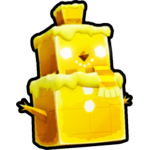 Golden Frostbyte Snowman