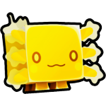 Golden Ghost Axolotl