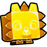 Golden Gingerbread Lion