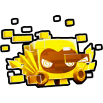 Golden Glitched Dominus