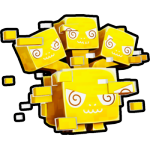 Golden Glitched Immortuus