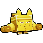 Golden Gym Cat