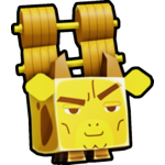 Golden Gym Cow