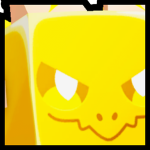 Golden Huge Abstract Agony