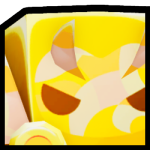 Golden Huge Abstract Dominus